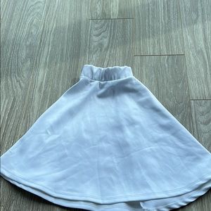 Womens white skirt